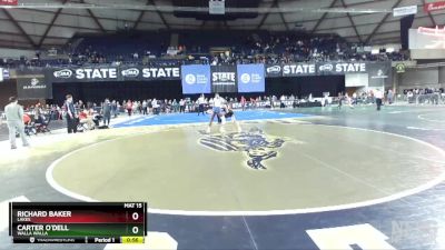 3A 160 lbs Cons. Round 4 - Carter O`Dell, Walla Walla vs Richard Baker, Lakes