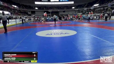 1A-4A 120 Quarterfinal - Mason Hahm, White Plains vs Ahmad Noel, Walter Wellborn