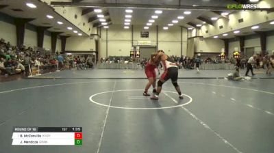 285 lbs Round of 16 - Bowen McConville, Kennedy Catholic vs Jose Mendoza, Granger