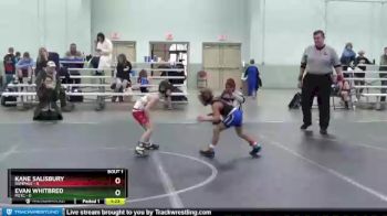 48 lbs Finals (2 Team) - Kane Salisbury, Rampage vs Evan Whitbred, M2TC