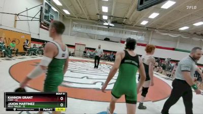 144 lbs Semis & 1st Wrestleback (8 Team) - Kannon Grant, Cody vs Jaxon Martinez, Kelly Walsh