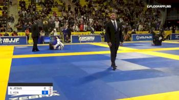 CHARLOTTE VON BAUMGARTEN vs NATHIELY KAROLINE MELO DE JESUS 2019 World Jiu-Jitsu IBJJF Championship