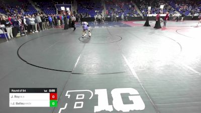 120 lbs Round Of 64 - Jonah Roy, Boston Latin vs Jason Ballou, Andover