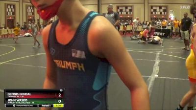 75 lbs Finals (8 Team) - Anthony Hoff, Triumph WC vs Peyton Simmonds, Armory Athletics Red