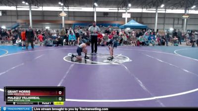 80A Cons. Round 2 - Grant Morris, Hawk Wrestling Club vs Malequi Villarreal, Hawk Wrestling Club