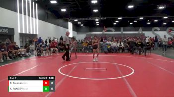 75 lbs Quarterfinals (8 Team) - Bradley Bauman, Team Missouri (MO) vs Arav PANDEY, Elite Ath Club DZ (IN)