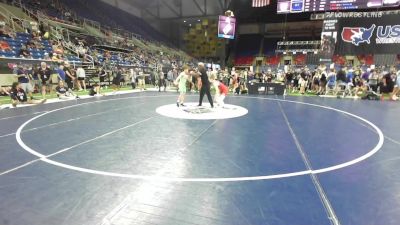 100 lbs Cons 16 #2 - Liam Collins, Minnesota vs Kaleb Pratt, Illinois