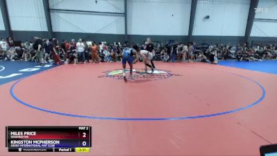 157 lbs Champ. Round 2 - Miles Price, Washington vs Kingston McPherson, Askeo International Mat Club