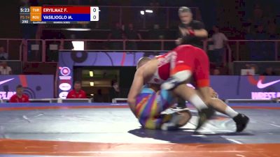 74 kg - Fazli Eryilmaz, TUR vs Maxim Vasilioglo, ROU