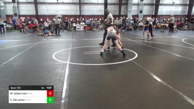 80 lbs Quarterfinal - Warren Alderman, Princeton vs Valen DeLaney, Olympic