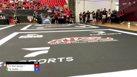 Dante Nieri Burga vs Max Mattei 2024 ADCC Sao Paulo Open