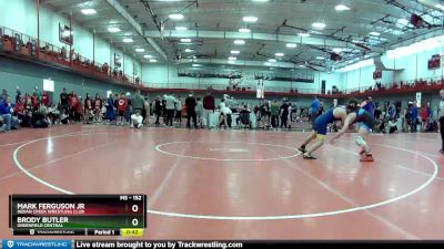 152 lbs Champ. Round 1 - Mark Ferguson Jr, Indian Creek Wrestling Club vs Brody Butler, Greenfield Central