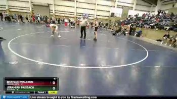 87 lbs Round 1 (4 Team) - Braylon Walston, Team Champs vs Jeramiah Musbach, Wyoming