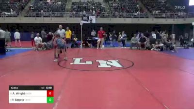 103 lbs Rr Rnd 5 - Amelia Wright, Chemung, NY vs Peyton Segata, Langhorne, PA