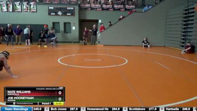 128 lbs Consolation Bracket - Joe Mooneyham, Hoover vs Nate Williams, Huntsville