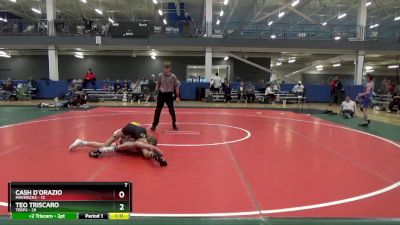 96 lbs Round 4 (16 Team) - Cash D`Orazio, Mavericks vs Teo Triscaro, Terps