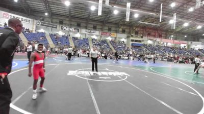 70 lbs Quarterfinal - Kierre Peak, Ready RP vs Tate Luark, Bald Eagle WC