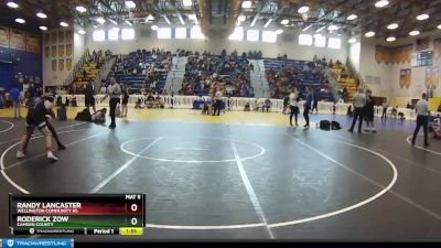 145 Blue Round 1 - Roderick Zow, Camden County vs Randy Lancaster, Wellington Community Hs