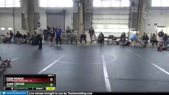 92 lbs Round 4 (6 Team) - Cade Munoz, Germantown Wrestling vs Zane Crouse, Eagle X