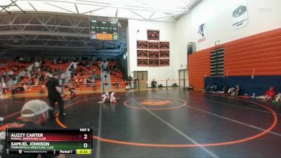 102 lbs Round 2 - Auzzy Carter, Powell Wrestling Club vs Samuel Johnson, Thermopolis Wrestling Club