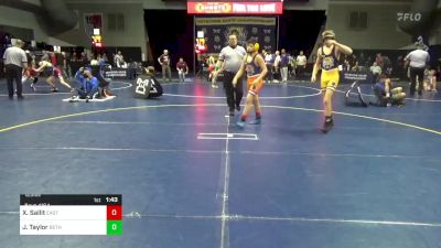 125 lbs Round Of 32 - Xyler Sallit, East Penn vs Jax Taylor, Beth Center