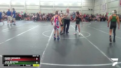 72 lbs Round 7 (8 Team) - Jace Beaston, 84 Athletes vs Mario Demarco, Lake WC