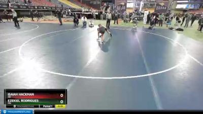 93-101 lbs Round 2 - Isaiah Hackman, ND vs Ezekiel Rodrigues, MN