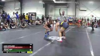 160 lbs Round 2 (3 Team) - Jack Wyland, Palmetto State Wrestling Academy Gold vs Avery May, Level Up B