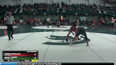 125 lbs Quarterfinal - Benny Gomez, Michigan State vs Andre Gonzales, Ohio State