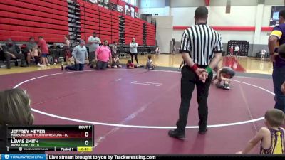 8U - 71 lbs Round 3 (6 Team) - Jeffrey Meyer, Madison County Youth Wrestling - 8U vs Lewis Smith, Alpha Elite - 8U