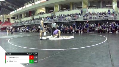 182 lbs Round 2 (3 Team) - Hudson Oliver, Grand Island vs Landon Dobson, Manhattan