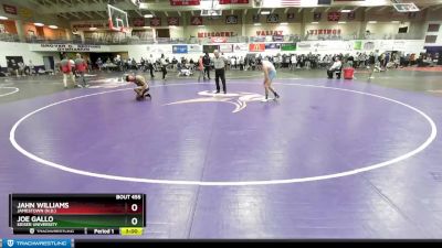 141 lbs Cons. Round 3 - Joe Gallo, Keiser University vs Jahn Williams, Jamestown (N.D.)