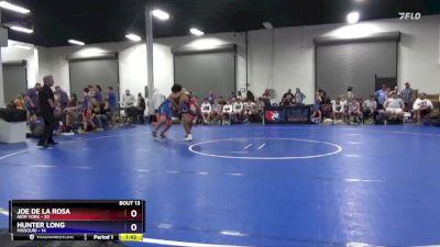 187 lbs Placement Matches (8 Team) - Joe De La Rosa, New York vs Hunter Long, Missouri