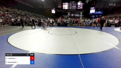 113 lbs Rnd Of 128 - Caleb Jackson, Utah vs Ethan Brownlee, North Carolina