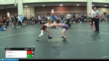78 lbs Round 2 (6 Team) - Brandon Lefler, Untouchables vs Jeremy Carver, Steel Valley