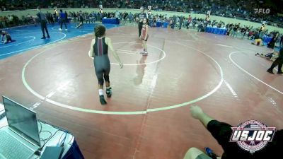 65 lbs Round Of 16 - Penelope Mouras, Amped Wrestling Club vs Marley Kennedy, Tuttle Wrestling