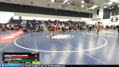 152 lbs Cons. Round 4 - Kashus Talauega, Villa Park vs Christopher Alejandre, Paramount