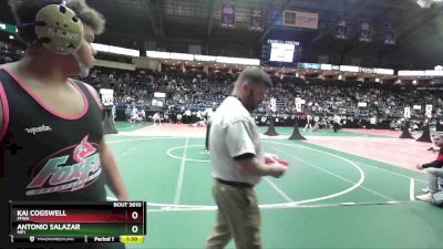 287 lbs Quarterfinal - Kai Cogswell, FFWA vs Antonio Salazar, MP1