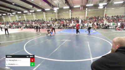 102 lbs Consi Of 4 - Samson Heneghan, NM Royalty vs Logan Vickers, Brighton Wrestling Club