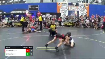 60 lbs Finals (8 Team) - Jett Brenner, No Escape Wrestling Academy vs Jace Blevins, Team Gotcha