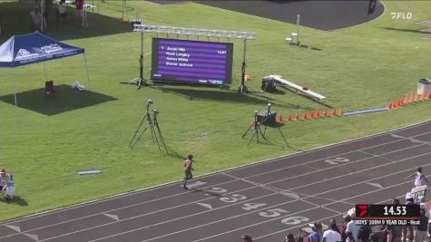 Youth Boys' 100m, Prelims 10 - Age 9