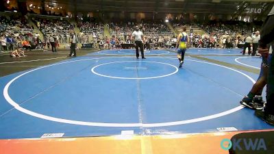 100 lbs Consi Of 8 #2 - Kolton Strain, Berryhill Wrestling Club vs Artemus Mathews, Pitbull Wrestling Academy