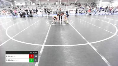 100 lbs Rr Rnd 3 - Andrew Kapec, Buffalo Valley Black vs Colin Phelan, Team Gotcha Blue