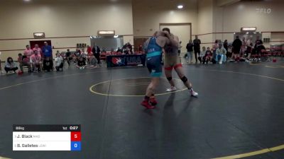 88 kg Cons 8 #2 - Jeremy Black, Mad Cow Wrestling Club vs Brad Galletes, Lewis Academy Wrestling