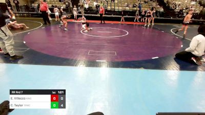 77 lbs Rr Rnd 7 - Evan Villecco, Kingsway vs Carson Taylor, Toms River Wrestling Club