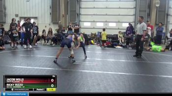76 lbs Round 1 (6 Team) - Jacob Wills, AACO Allstars vs Ricky Rizzo, So Cal Hammers