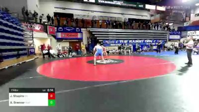 174 lbs Semifinal - Joel Shapiro, Iowa State vs Austin Brenner, Unattached-North Dakota State