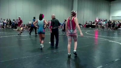 117 lbs 1st Place Match - Skyler Randolph, Florida vs Emma Bauknight, Phenix Womens