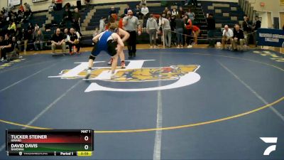 175 lbs Cons. Round 1 - David Davis, Ravenna vs Tucker Steiner, Girard