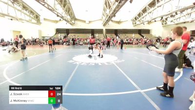 77 lbs Rr Rnd 6 - Jordan Szwak, American MMAW vs Jeremy McKinney, Neshaminy Youth Wrestling